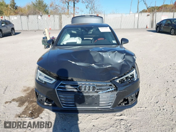 2019 Audi A4 Premium Plus with VIN WAUENAF44KA110793, listed as a IAAI auction lot 40676447 with 93,832 mi miles. Bid and sale history available at carsss.com. Image 12.