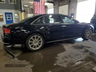 2013 Audi A8 3.0L z VIN WAURGAFD1DN002140, wystawiony jako Copart lot #59010105 z przebiegiem 151 732 mil mil oraz Szkoda całkowita • Salvage title. Historia ofert i sprzedaży dostępna na DreamBid. Obrazek 3.