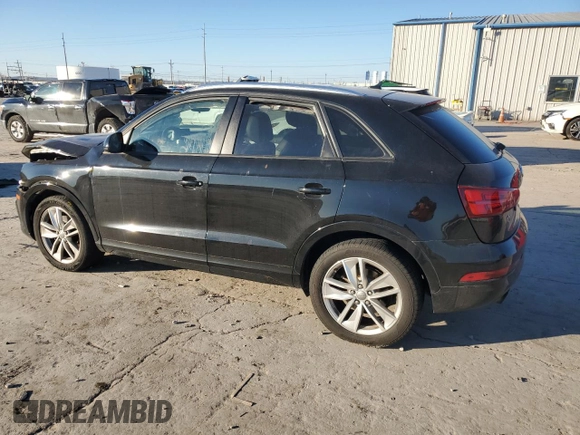 2017 Audi Q3 Premium with VIN WA1BCCFSXHR010546, listed as a Copart auction lot 89136945 with 142,656 mi miles and Salvage Title. Bid and sale history available at carsss.com. Image 2.