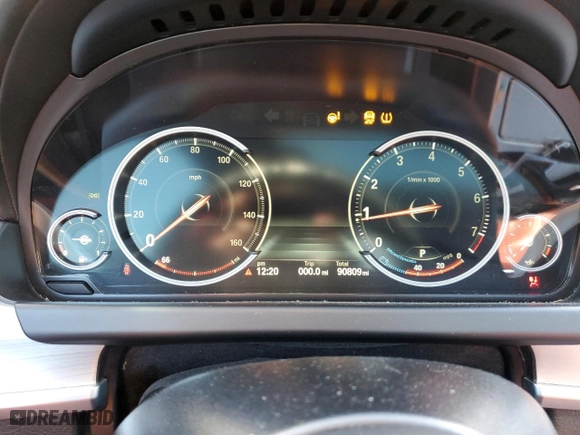 2017 BMW 6 Series 640i xDrive with VIN WBA6D2C56HGT66482, listed as a Copart auction lot 38348264 with 90,809 mi miles. Bid and sale history available at carsss.com. Image 9.