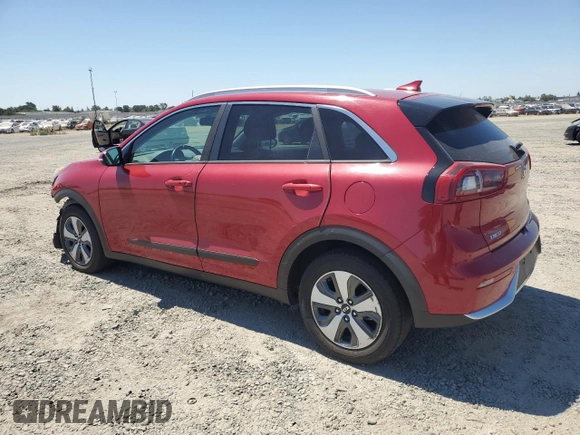 2018 Kia Niro EX with VIN KNDCC3LC7J5126758, listed as a Copart auction lot 63329674 with 74,363 mi miles and Salvage Title. Bid and sale history available at DreamBid. Image 2.