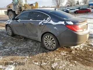 2011 Buick Regal CXL RL4 with VIN W04GS5ECXB1007019, listed as a Copart auction lot 45135225 with 160,820 mi miles and Salvage title. Bid and sale history available at DreamBid. Image 2.