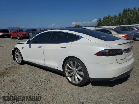 2013 Tesla Model S Performance with VIN 5YJSA1DP1DFP22426, listed as a Copart auction lot 66045915 with 88,757 mi miles and Salvage title. Bid and sale history available at DreamBid. Image 2.