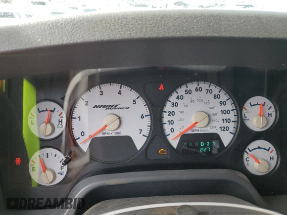 2006 Dodge 1500 SLT with VIN 1D7HU18296J208924, listed as a Copart auction lot 45958055 with 161,227 mi miles and Salvage Title. Bid and sale history available at DreamBid. Image 9.