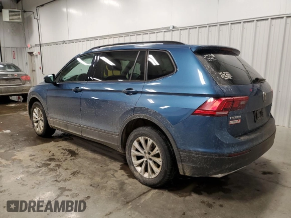 2018 Volkswagen Tiguan S z VIN 3VV0B7AX9JM034033, wystawiony jako Copart lot #43441295 z przebiegiem 127 719 mil mil oraz Szkoda całkowita • Salvage title. Historia ofert i sprzedaży dostępna na DreamBid. Obrazek 2.