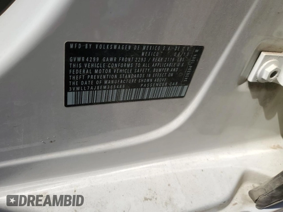 2014 Volkswagen Jetta TDI w/Premium/Nav z VIN 3VWLL7AJ8EM365466, wystawiony jako Copart lot #48739245 z przebiegiem 146 374 mil mil oraz Szkoda całkowita • Salvage title. Historia ofert i sprzedaży dostępna na DreamBid. Obrazek 14.