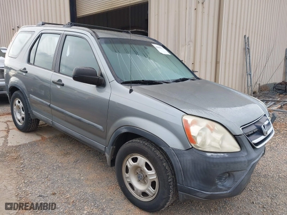 2006 Honda CR-V LX with VIN SHSRD68506U404787, listed as a IAAI auction lot 42001551 with 136,534 mi miles. Bid and sale history available at carsss.com. Image 1.