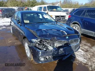 2015 BMW 5 Series 528i xDrive with VIN WBA5A7C58FD628647, listed as a IAAI auction lot 41632228 with 58,654 mi miles and . Bid and sale history available at carsss.com. Image 1.