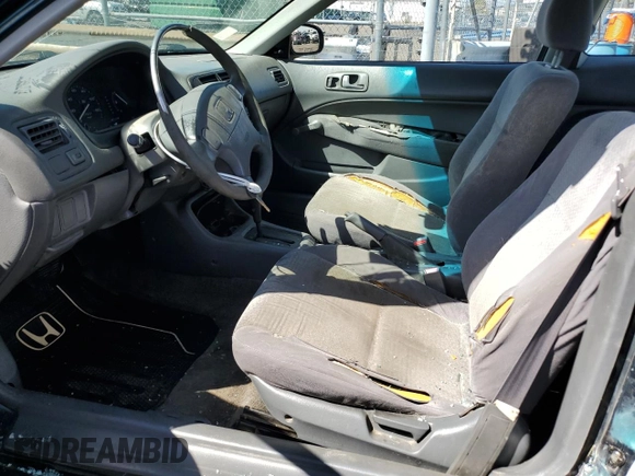 1998 Honda Civic DX with VIN 1HGEJ6224WL042927, listed as a Copart auction lot 68865194 with 117,624 mi miles and Non Repairable. Bid and sale history available at DreamBid. Image 7.