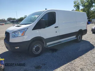 2021 Ford Transit Cargo with VIN 1FTBR1Y86MKA59966, listed as a Copart auction lot 48037135 with 28,313 mi miles and Salvage Title. Bid and sale history available at carsss.com. Image 1.