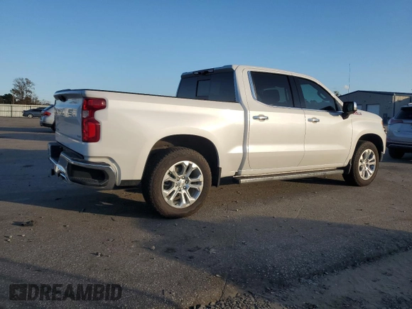 2023 Chevrolet Silverado 1500 LTZ with VIN 3GCUDGE82PG125004, listed as a Copart auction lot 78481044 with 15,850 mi miles and Salvage Title. Bid and sale history available at carsss.com. Image 3.