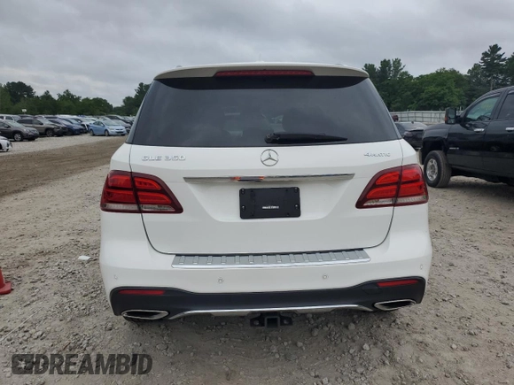 2017 Mercedes-Benz GLE 350 with VIN 4JGDA5HB5HA864688, listed as a Copart auction lot 62054415 with 94,808 mi miles and Salvage title. Bid and sale history available at DreamBid. Image 6.