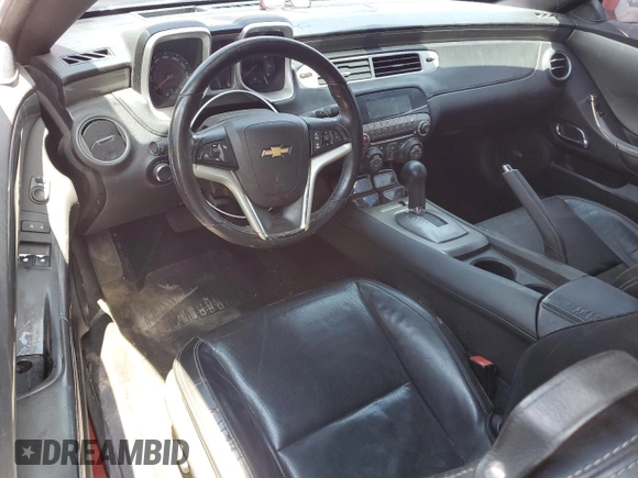 2012 Chevrolet Camaro 2LT with VIN 2G1FC1E31C9116935, listed as a Copart auction lot 62897455 with 232,865 mi miles and Clean title. Bid and sale history available at DreamBid. Image 8.