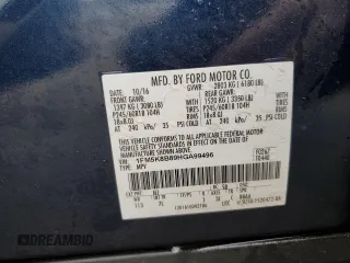 2017 Ford Explorer with VIN 1FM5K8B89HGA99496, listed as a Copart auction lot 43868005 with Not provided miles and Non repairable. Bid and sale history available at DreamBid. Image 13.