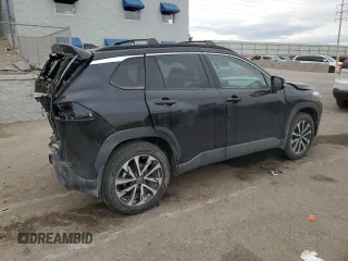 2024 Toyota Corolla Cross XLE with VIN 7MUDAABG2RV107422, listed as a Copart auction lot 47667095 with 8,579 mi miles and Salvage title. Bid and sale history available at DreamBid. Image 3.