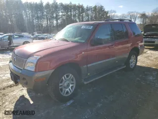 2004 Mercury Mountaineer Convenience w/4.6L with VIN 4M2ZU86W34ZJ46619, listed as a Copart auction lot 87907485 with 197,528 mi miles and Clean Title. Bid and sale history available at carsss.com. Image 1.