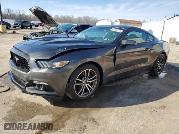 2016 Ford Mustang EcoBoost with VIN 1FA6P8TH6G5274862, listed as a Copart auction lot 44848775 with Not Provided miles and Salvage Title. Bid and sale history available at carsss.com. Image 1.