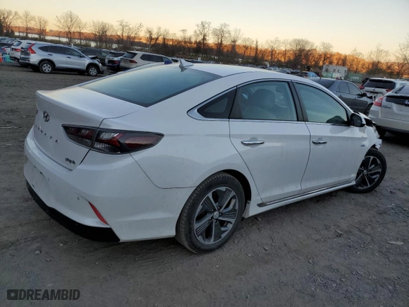 2019 Hyundai Sonata Plug-In Hybrid Limited with VIN KMHE54L23KA093729, listed as a Copart auction lot 80865694 with 64,492 mi miles and Salvage Title. Bid and sale history available at carsss.com. Image 3.