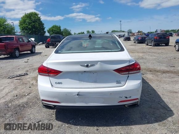 2017 Genesis G80 3.8L with VIN KMHGN4JE9HU212106, listed as a IAAI auction lot 42311384 with 74,511 mi miles and . Bid and sale history available at DreamBid. Image 17.