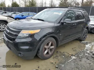 2014 Ford Explorer Sport with VIN 1FM5K8GTXEGC05706, listed as a Copart auction lot 87313284 with 203,020 mi miles and Salvage Title. Bid and sale history available at carsss.com. Image 1.