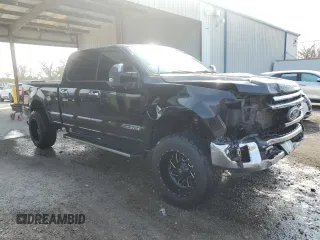 2021 Ford Super Duty F-250 SRW XL with VIN 1FT7W2BT1MEC51277, listed as a Copart auction lot 43544475 with 99,324 mi miles and Salvage Title. Bid and sale history available at carsss.com. Image 4.
