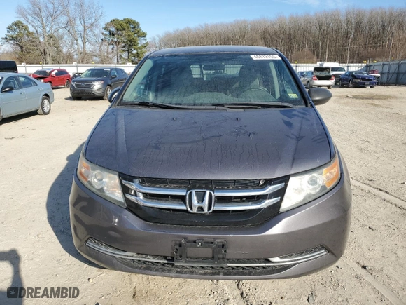 2015 Honda Odyssey LX with VIN 5FNRL5H27FB024470, listed as a Copart auction lot 46872155 with 226,414 mi miles and Salvage Title. Bid and sale history available at carsss.com. Image 5.