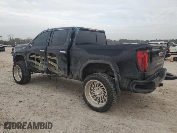 2022 GMC Sierra 1500 with VIN 3GTUUGET6NG639875, listed as a Copart auction lot 48213175 with 75,535 mi miles and Salvage Title. Bid and sale history available at DreamBid. Image 2.