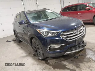 2017 Hyundai Santa Fe Ultimate with VIN 5XYZWDLAXHG384067, listed as a IAAI auction lot 41548972 with 100,030 mi miles and . Bid and sale history available at DreamBid. Image 1.