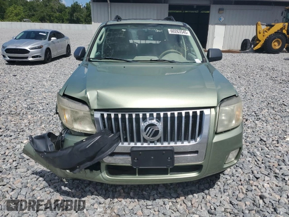 2009 Mercury Mariner Hybrid with VIN 4M2CU29399KJ17064, listed as a Copart auction lot 60263545 with 176,232 mi miles and Salvage title. Bid and sale history available at DreamBid. Image 5.