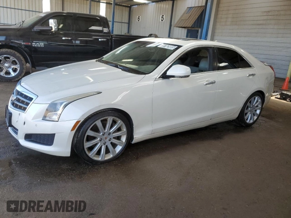 2014 Cadillac ATS Luxury RWD z VIN 1G6AB5SX6E0172310, wystawiony jako Copart lot #59762085 z przebiegiem 165 162 mil mil oraz Czysty tytuł • Clean title. Historia ofert i sprzedaży dostępna na DreamBid. Obrazek 1.