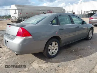 2007 Chevrolet Impala LT with VIN 2G1WC58RX79258939, listed as a IAAI auction lot 40932954 with 184,249 mi miles and . Bid and sale history available at DreamBid. Image 4.