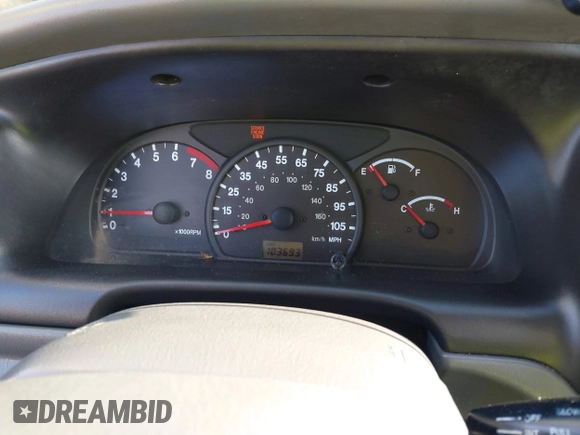 2001 Chevrolet Tracker z VIN 2CNBE13C916939402, wystawiony jako IAAI lot #42232082 z przebiegiem 103 693 mil mil oraz . Historia ofert i sprzedaży dostępna na DreamBid. Obrazek 7.