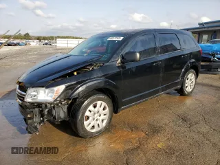 2014 Dodge Journey SE with VIN 3C4PDCAB5ET160003, listed as a Copart auction lot 88977325 with 144,305 mi miles and Salvage Title. Bid and sale history available at carsss.com. Image 1.