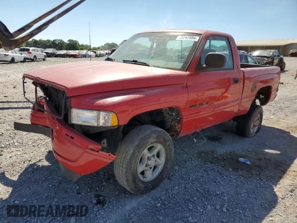 1996 Dodge 1500 z VIN 1B7HC16Y0TS664448, wystawiony jako Copart lot #58747994 z przebiegiem 305 896 mil mil oraz Szkoda całkowita • Salvage title. Historia ofert i sprzedaży dostępna na DreamBid. Obrazek 1.