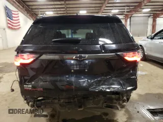 2021 Chevrolet Traverse Premier with VIN 1GNERKKW4MJ219012, listed as a Copart auction lot 43747735 with 83,735 mi miles and Salvage Title. Bid and sale history available at carsss.com. Image 6.