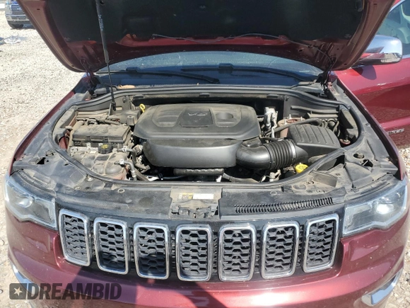 2019 Jeep Grand Cherokee Limited z VIN 1C4RJEBG7KC656743, wystawiony jako Copart lot #52202455 z przebiegiem 85 273 mil mil oraz Szkoda całkowita • Salvage title. Historia ofert i sprzedaży dostępna na DreamBid. Obrazek 12.