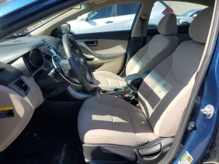 2014 Hyundai Elantra SE with VIN KMHDH4AE0EU053966, listed as a Copart auction lot 47982645 with 104,330 mi miles and Salvage Title. Bid and sale history available at carsss.com. Image 7.