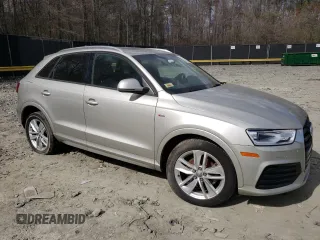 2018 Audi Q3 Premium with VIN WA1ECCFS5JR003572, listed as a Copart auction lot 51213445 with 28,839 mi miles and Salvage Title. Bid and sale history available at carsss.com. Image 4.
