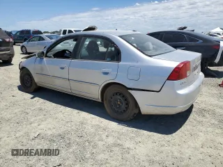 2003 Honda Civic EX with VIN 2HGES25753H528085, listed as a Copart auction lot 60356514 with Not Provided miles and Salvage Title. Bid and sale history available at DreamBid. Image 2.