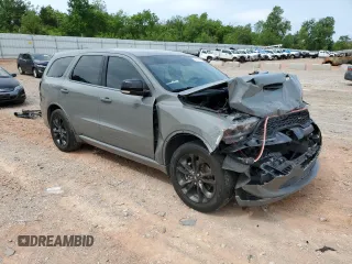 2022 Dodge Durango GT Plus with VIN 1C4RDHDG5NC203554, listed as a Copart auction lot 57697905 with 36,482 mi miles and Salvage title. Bid and sale history available at DreamBid. Image 4.
