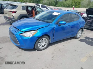 2019 Toyota Yaris L with VIN 3MYDLBYV2KY520621, listed as a IAAI auction lot 42278402 with 57,118 mi miles and . Bid and sale history available at DreamBid. Image 2.