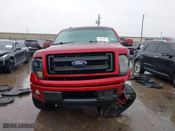 2013 Ford F-150 XL with VIN 1FTFW1CT3DKD29998, listed as a IAAI auction lot 41546344 with 139,062 mi miles. Bid and sale history available at carsss.com. Image 12.