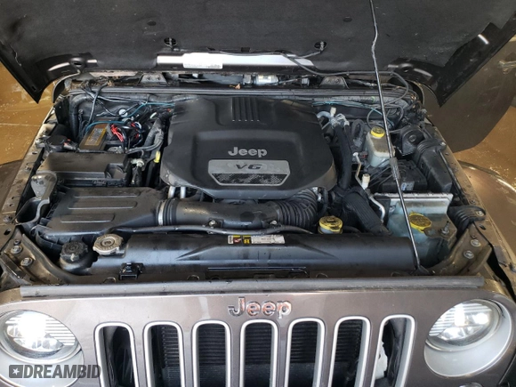 2016 Jeep Wrangler Unlimited Sahara with VIN 1C4BJWEG7GL275064, listed as a Copart auction lot 48955485 with 33,228 mi miles and Salvage Title. Bid and sale history available at carsss.com. Image 11.