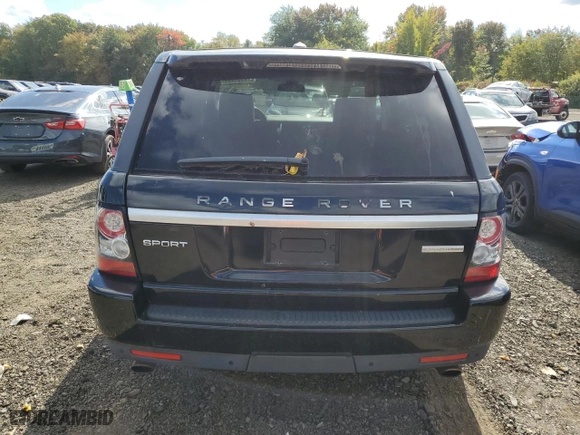 2013 Land Rover Range Rover Sport SC with VIN SALSH2E49DA768349, listed as a Copart auction lot 74351494 with 102,643 mi miles and Salvage Title. Bid and sale history available at carsss.com. Image 6.
