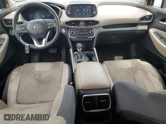 2019 Hyundai Santa Fe SEL z VIN 5NMS33ADXKH092904, wystawiony jako Copart lot #55570725 z przebiegiem 110 351 mil mil oraz Szkoda całkowita • Salvage title. Historia ofert i sprzedaży dostępna na DreamBid. Obrazek 8.