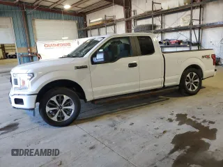 2019 Ford F-150 XL z VIN 1FTEX1EP1KKC96408, wystawiony jako Copart lot #47400215 z przebiegiem 109 128 mil mil oraz Szkoda całkowita • Salvage title. Historia ofert i sprzedaży dostępna na DreamBid. Obrazek 1.