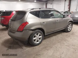 2004 Nissan Murano SL with VIN JN8AZ08T74W217285, listed as a IAAI auction lot 41682872 with 134,068 mi miles. Bid and sale history available at carsss.com. Image 4.