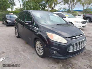 2014 Ford C-Max Energi SEL with VIN 1FADP5CU7EL514979, listed as a IAAI auction lot 40703895 with 275,093 mi miles. Bid and sale history available at carsss.com. Image 1.