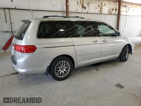 2008 Honda Odyssey Touring с VIN 5FNRL38868B029543, выставлен на аукционе Copart как лот 54190555 с пробегом 168 648 миль миль и Списание • Salvage title. История ставок и продаж доступна на DreamBid. Изображение 3.