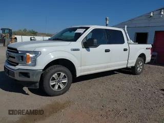 2018 Ford F-150 XL with VIN 1FTFW1E59JFC95665, listed as a IAAI auction lot 42512834 with 196,021 mi miles and . Bid and sale history available at DreamBid. Image 17.